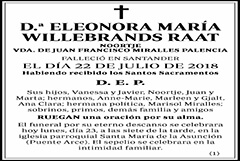 Eleonora María Willebrands Raat